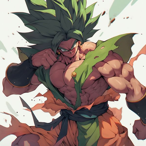 midjourney goku from dragon ball z niji 5 style original