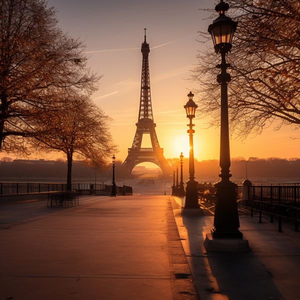 midjourney eiffel tower