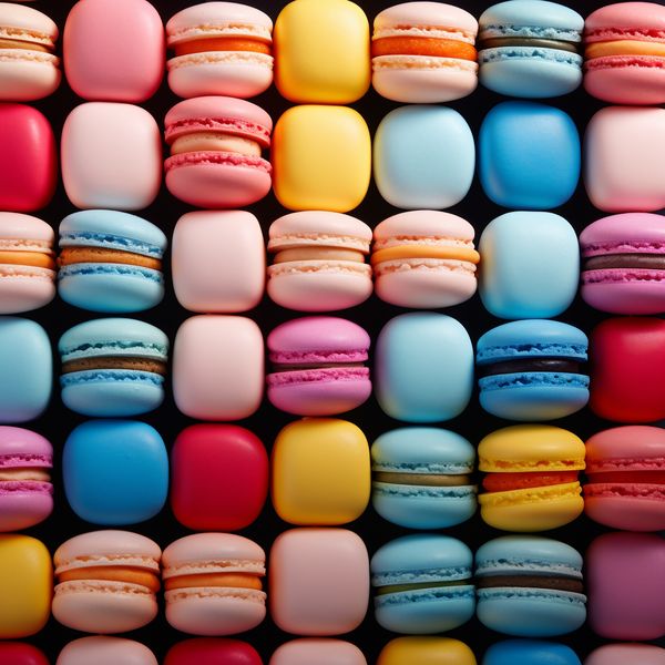 midjourney macaroons