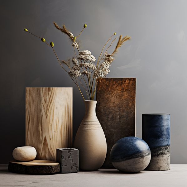 midjourney vases with charm