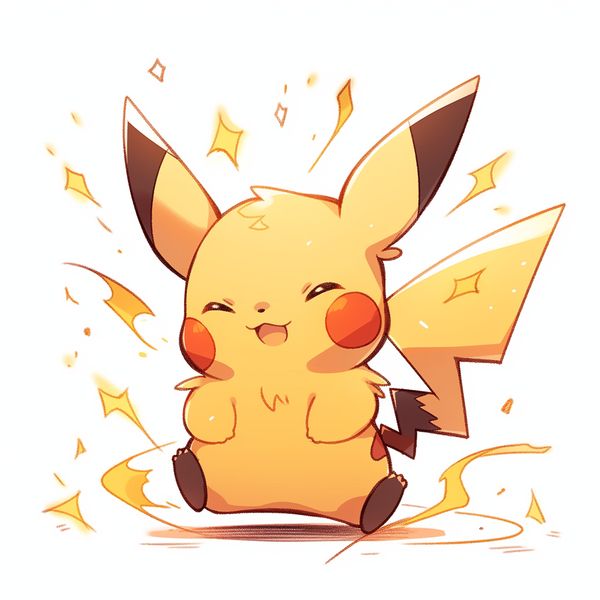 midjourney pikachu from pokemon niji 5